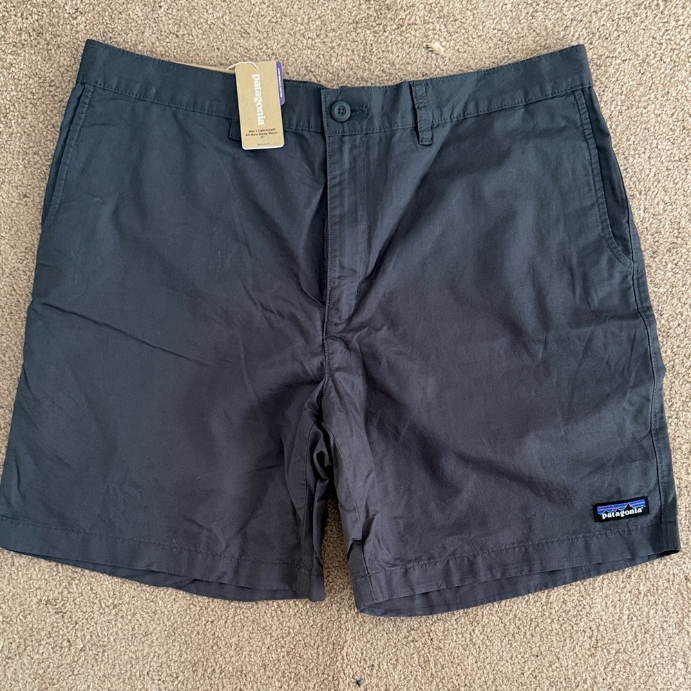 Patagonia Men's  Men's Lightweight All-Wear Hemp Shorts - 8" Forge Grey